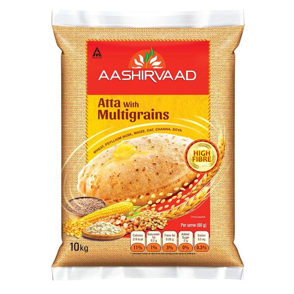 Aashirvaad atta with multigrains 10Kg