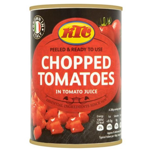 Ktc chopped tomato 400g