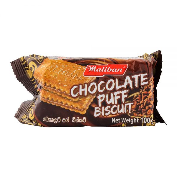 Maliban chocolate puff 100g